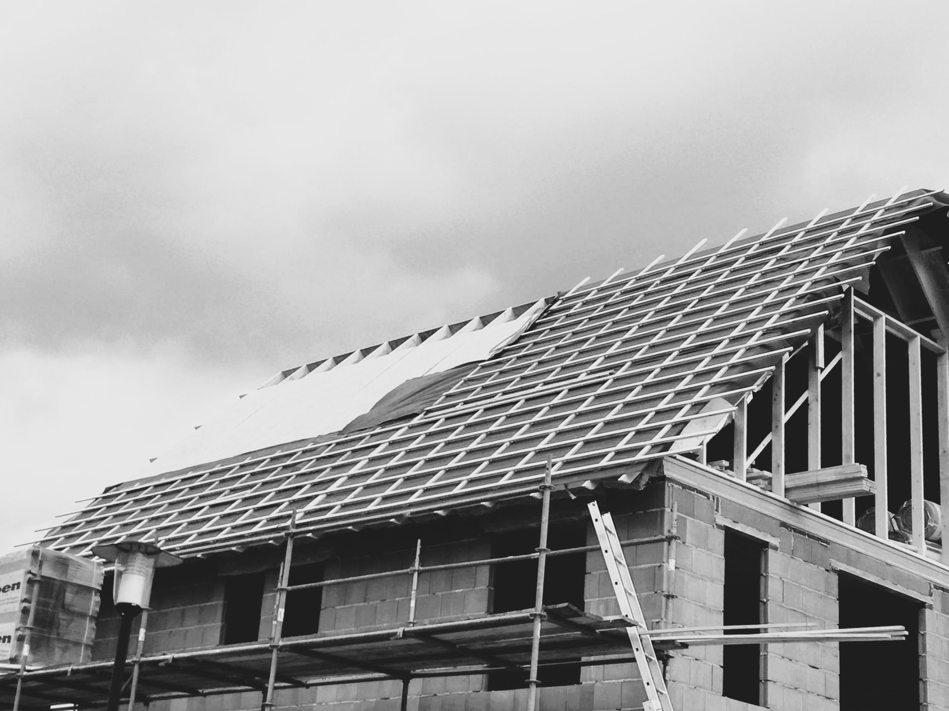 geisoleerde sporenkap RC 8 m2k/W